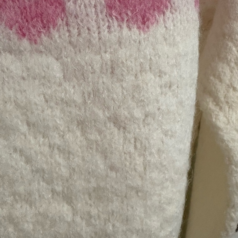 NWT ❤️ Cupcakes & Cashmere Heart Sweater Size XL - Picture 6 of 7